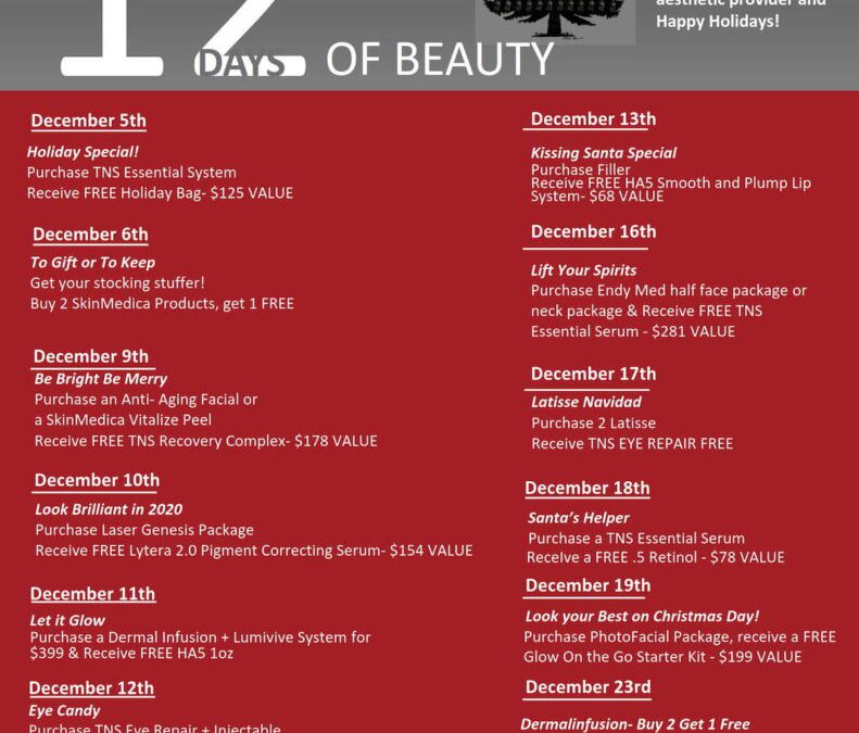 12 Days of Beauty 2019