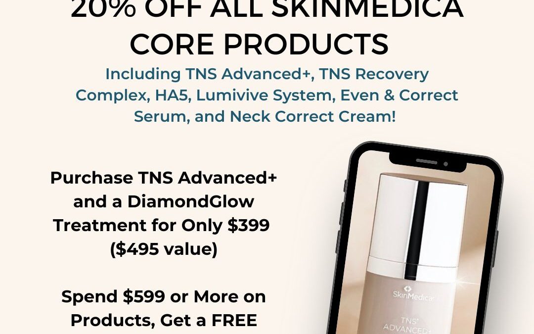 SkinMedica Phone Event – 20% Off Core Products and More